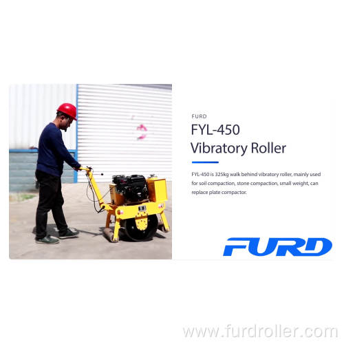 Walk-Behind Dual-Directional Mini Single Drum Vibratory Roller